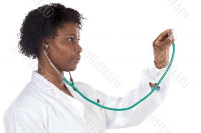 African american woman doctor