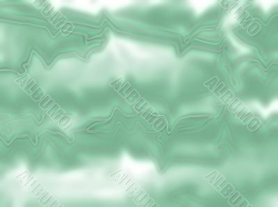 green abstract lines