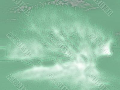Green abstract background