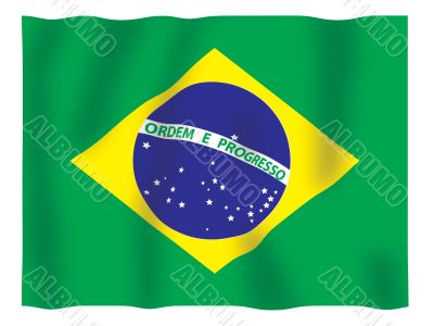 Brazil fluttering