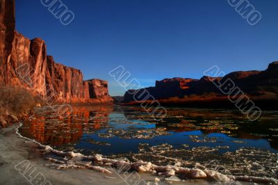 Icy Reflections