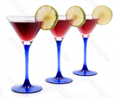 red cocktails