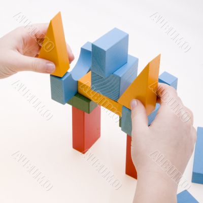 wooden blocks