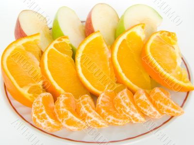 Fruit on a plate
