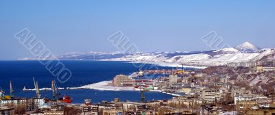 The Island Sakhalin.The Town Holmsk.