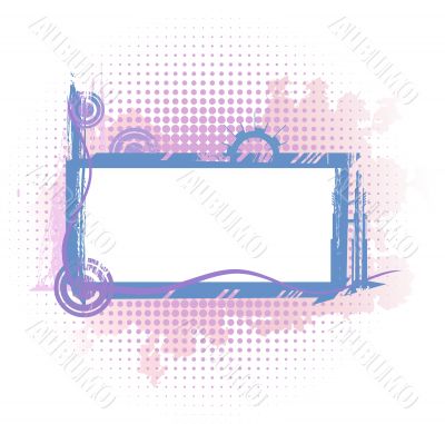 Violet industrial frame 2