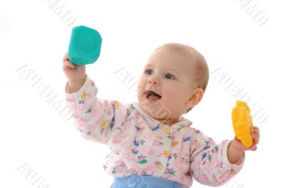 playing toddler