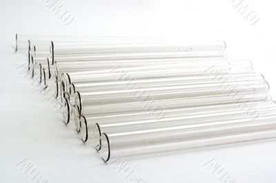 chemical glass  tubes
