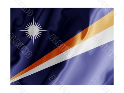 Marshall Islands fluttering