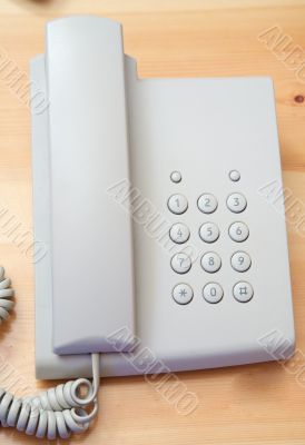 White telephone