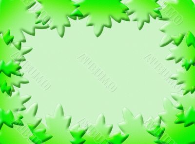 Leaves frame