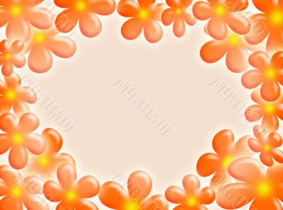 Flowers frame