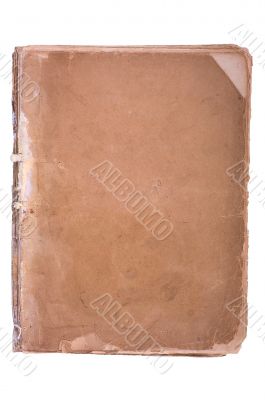 Old torn book
