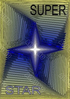 blue Super Star.