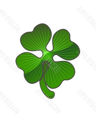 Vector illustration of a clover