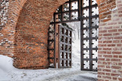 Gates of the ancient Kremlin