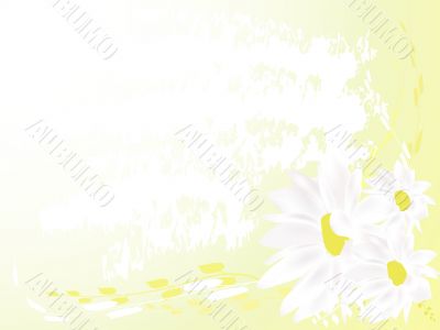 Abstract floral background