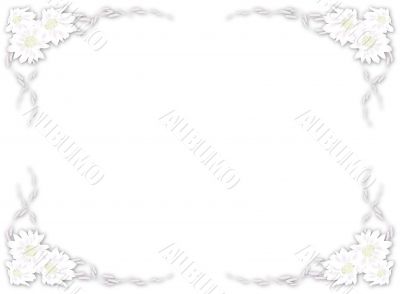 Floral frame