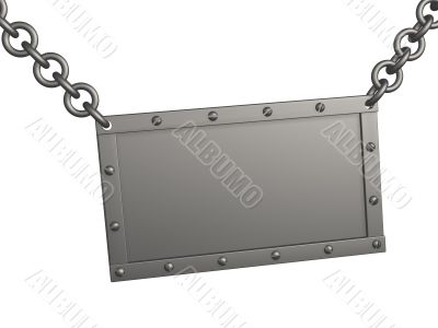 The 3d metal tablet, suspended on circuits