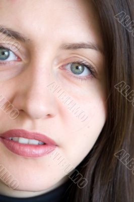 face close up
