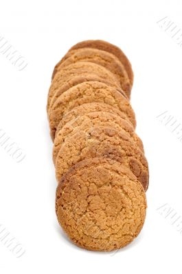 oat pastry on white