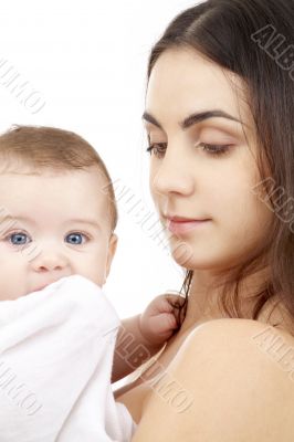 safe in mother hands