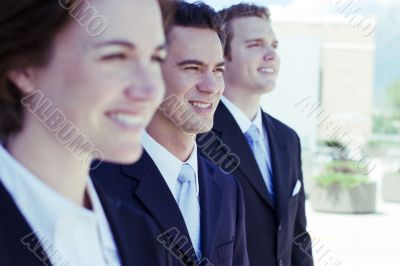 happy team