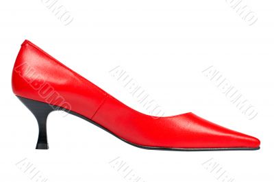 Red shoe