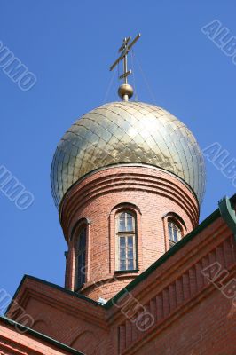 Dome of Christian church.