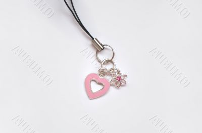 Heart and flower accessory