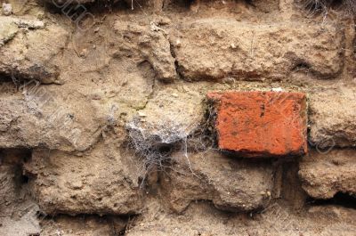 Old brick wall
