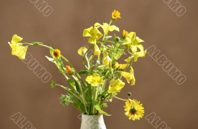 spontaneous flowers bouquet
