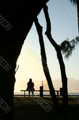 Sitting By The Sea