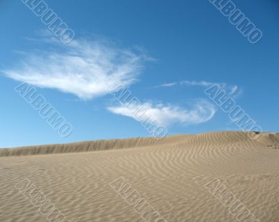 Sand dunes, Death Valley, California