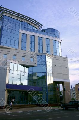 building of the bank