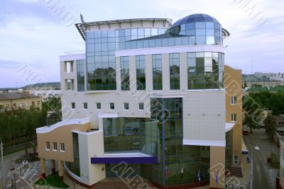 building of the bank