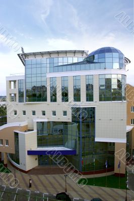building of the bank