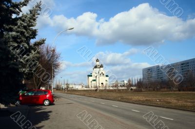 church in town