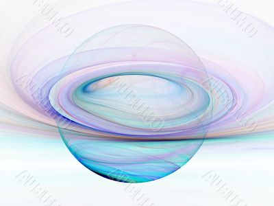 Surreal Bubble Abstract