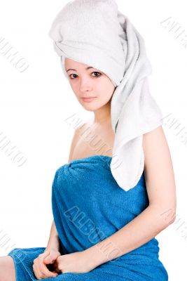 Beautiful wellness woman