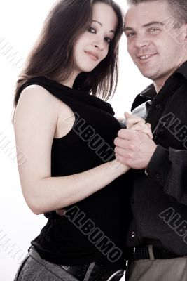 Dancing couple