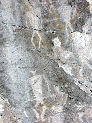 Ancient petroglyph