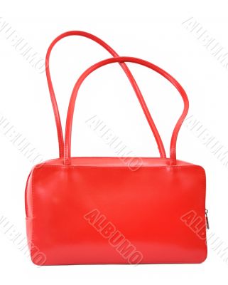 female leather handbag