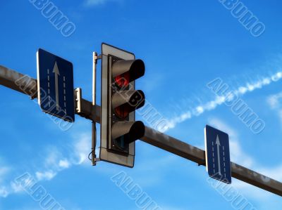 stoplight cross