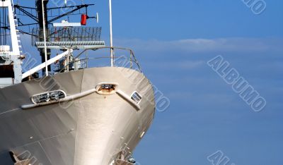 Ship in the harbour