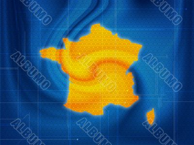 France map techno
