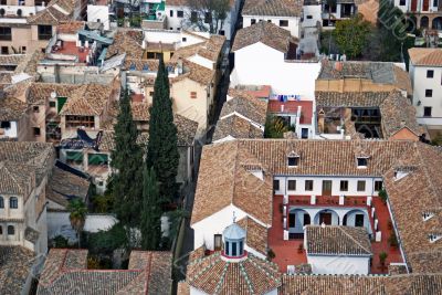 Granada Spain Cityscape