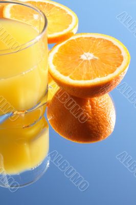 Fresh orange juice