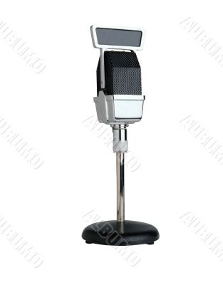 Retro microphone
