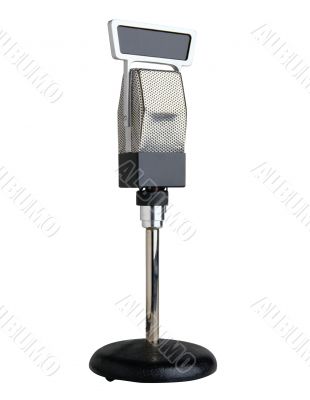 Retro microphone